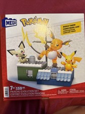 MEGA Pok mon PIKACHU Evolution set 159 pcs to Build HKT23 Brand New/Sealed