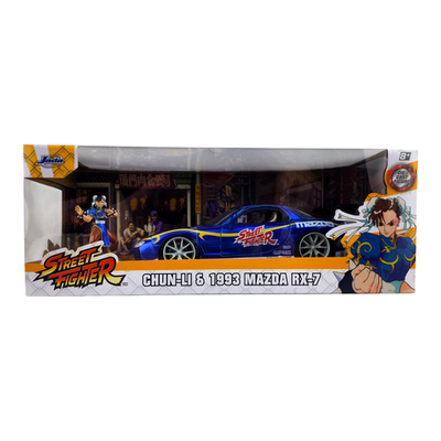 JADA CHUN-LI 1993 マツダRX-7 JADA Chun Li 1993 Mazda RX-7 Street Fighter Anime Hollywood Rides