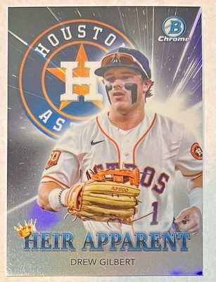 2022 Bowman Chrome HEIR APPARENT REFRACTOR #HA-2 Drew Gilbert /250