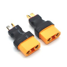 No Wires Connector T-Plug Deans Male to XT90 XT-90 Female Conversion Adapter