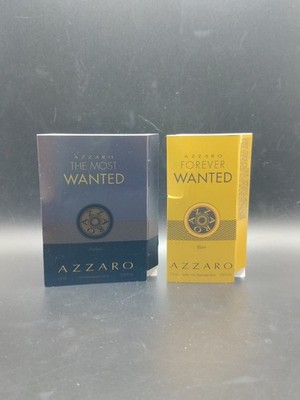 AZZARO FOREVER WANTED + THE MOST WANTED .04oz/1.2ml Sample spray vials