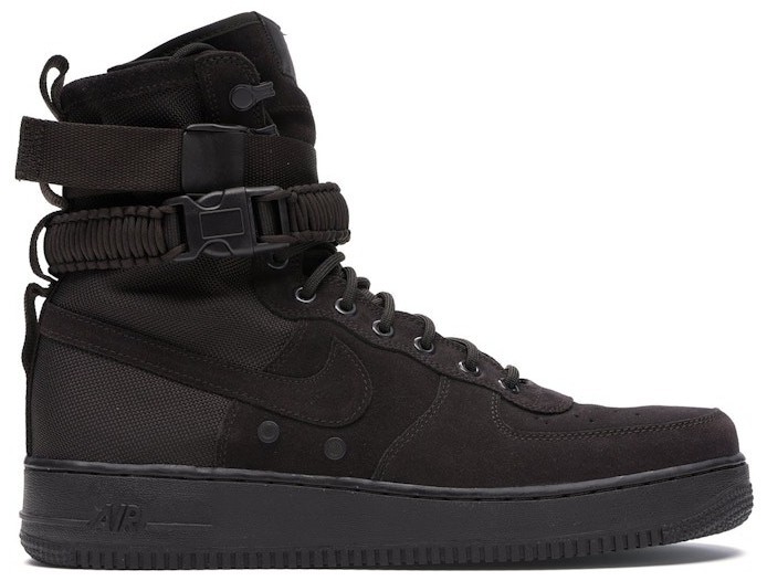 nike sf air force 1 high velvet brown