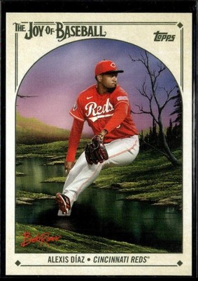 Alexis Díaz Cincinnati Reds 2023 The Joy of Baseball Topps #85