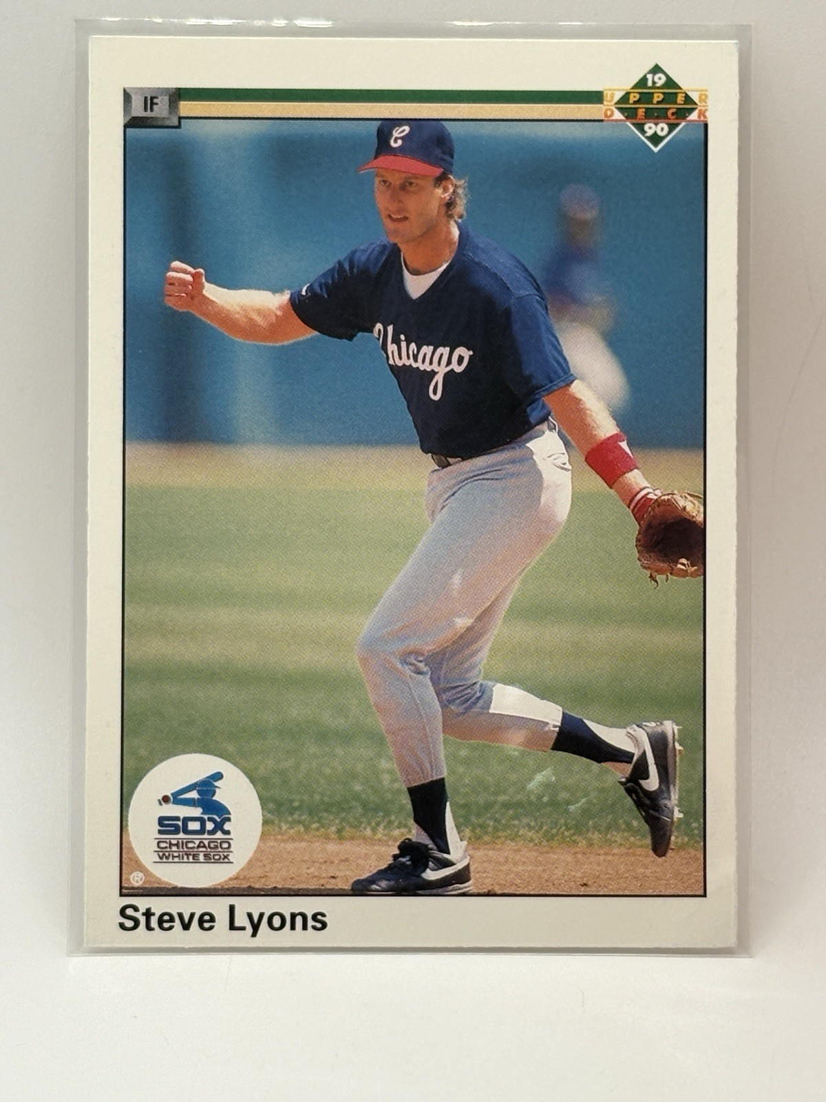 1990 Upper Deck - Steve Lyons #390