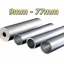 Aluminium Round Tube Metric Hollow 9mm - 77mm Grade 6063 Aluminum Alloy Pipe