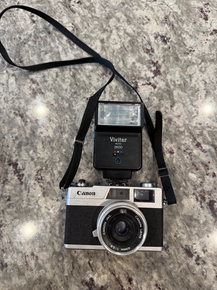 Canonet 28 シルバー 35mmフィルムカメラ Canon Canonet 28 35mm Rangefinder Film Camera Body Only for sale