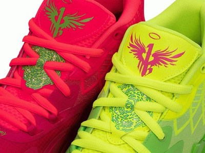 PUMA MB.01 Rick and Morty Green/Red 2022 8 Sneakers Neon