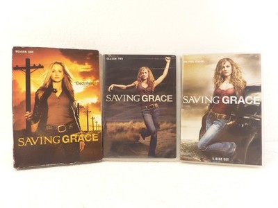 Saving Grace: The Complete Series [Seasons 1 2 3] (DVD, 2007, 13-Disc Set) OOP!