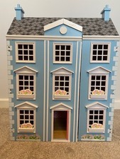 Doll's House + furniture 4 Floors Plus Attic 71.5 x 52 x 27cm