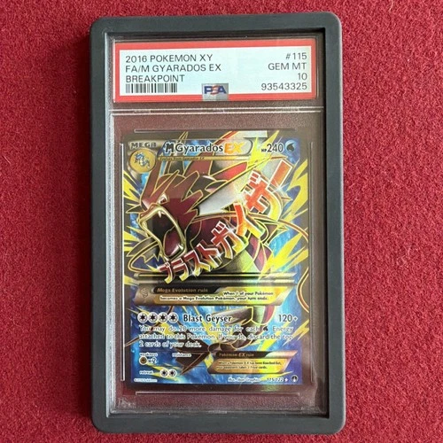 Pokémon M Gyarados EX Full Art 115/122 Breakpoint Holo Ultra Rare PSA 10