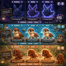 Stygian Owl,River Otter, Irish Setter FR /NFR...