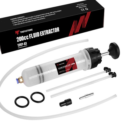 #ad 200cc Fluid Extractor Pump With 60cm Hose Manual Oil Change Syringe With 60cm $24.51