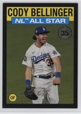 2021 Topps 1986 All-Star Baseball Black 197/299 Cody Bellinger #86AS12 1ti6