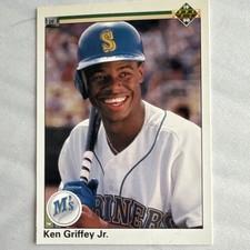 Upper Deck 1990 Ken Griffey Jr. #156 Seattle Mariners MLB Baseball Card