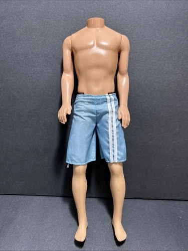 Vintage Mattel Ken Doll Body 1968 Indonesia Bendable Knees Replacement Only