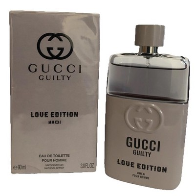 Gucci Guilty Love Edition MMXXI Pour Homme 3.0oz Edt Spray.