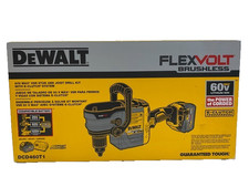 DEWALT DCD460T1 60V Right Angle Joist Drill Kit W/ Carry Case, Yellow