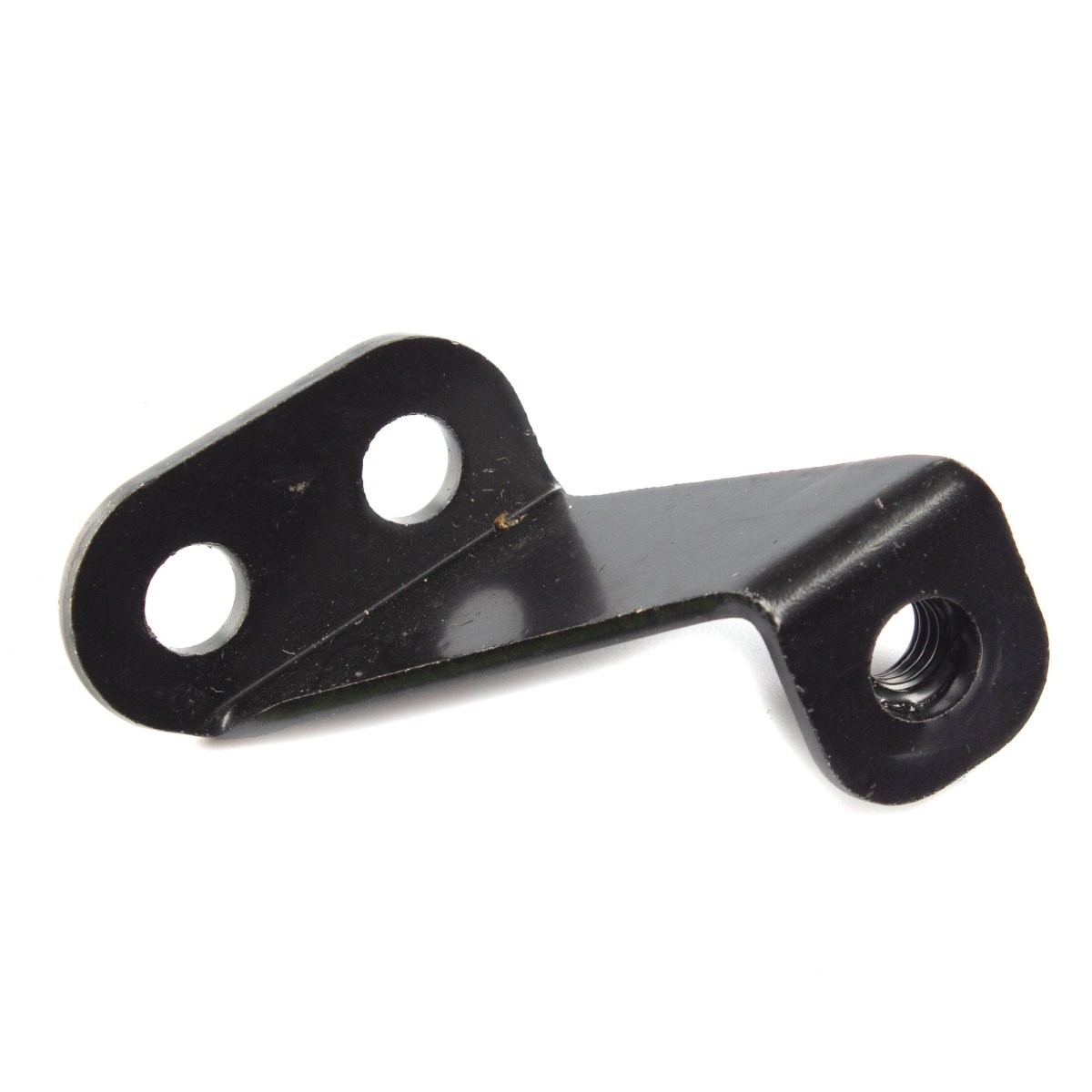Lower Right Side Panel Bracket for LJ250-3V Powder-Coated Black Steel BRCKT093