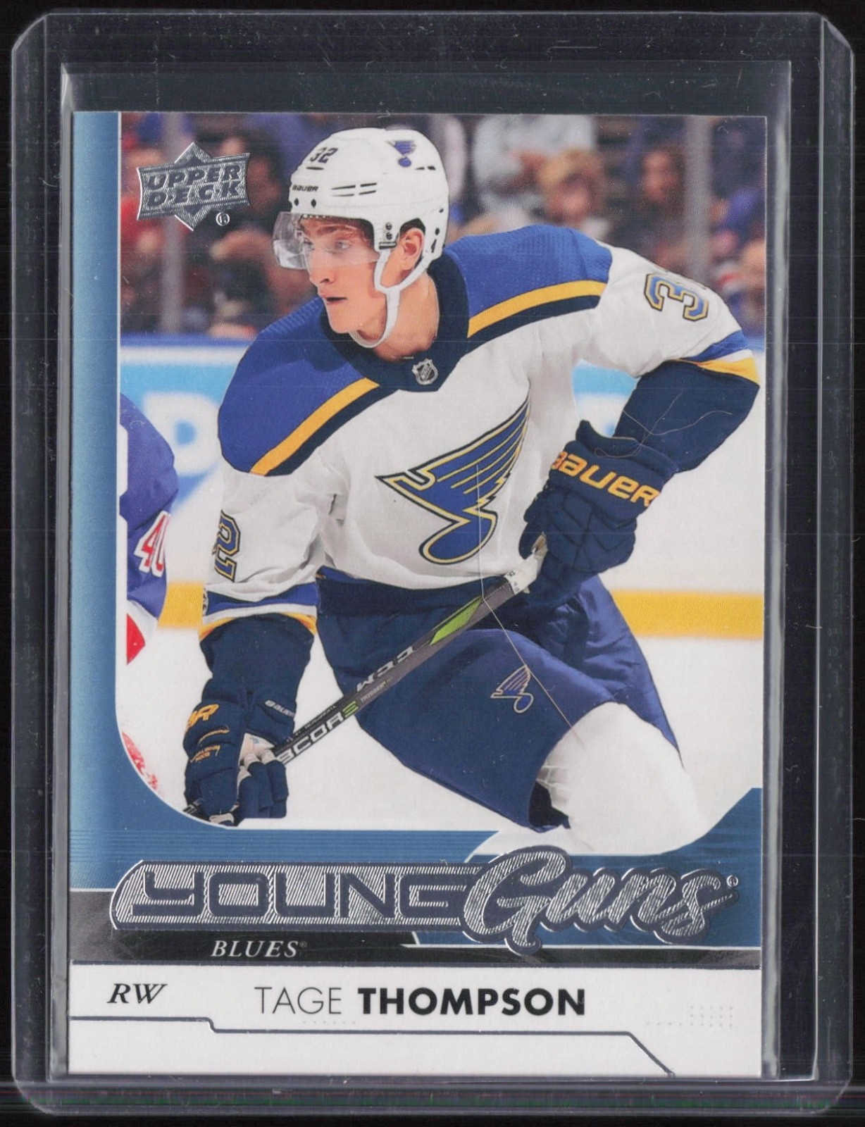 2017 Upper Deck Young Guns #228 Tage Thompson RC Rookie #1