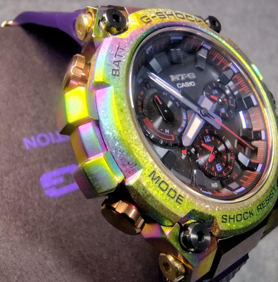 CASIO G-SHOCK MT-G MTG-B3000PRB-1AJR Aurora Oval rainbowIP