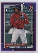 2024 Bowman Prospects Purple Border 144/250 Allan Castro #BP-14 05ol