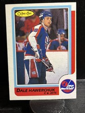 Dale Hawerchuk #74 1986-87 O-Pee-Chee Winnipeg Jets