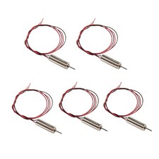 5Pcs 4Mm Mini Micro DC 3V 60000RPM High Speed Hollow Cup Coreless Motor RC Drone