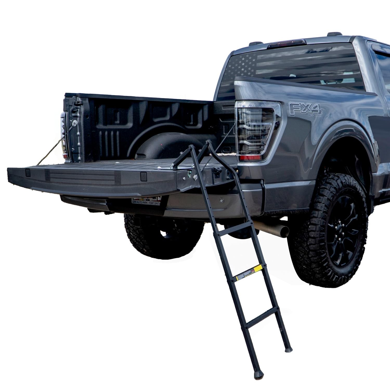 Traxion Tailgate Ladder XL for Trucks Adjustable Easy Access Heavy Duty 300lb