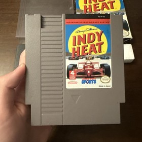 Danny Sullivan's Indy Heat (Nintendo NES) Probado - Aut&eacute;ntico