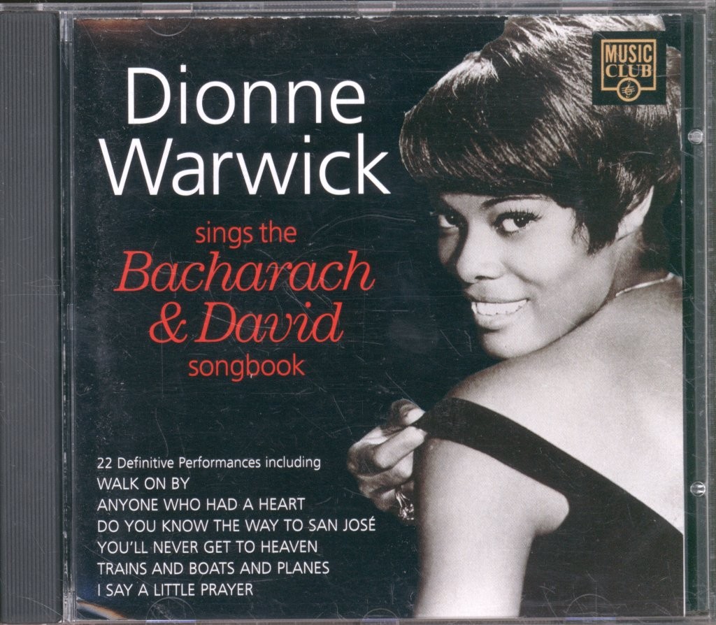 Dionne Warwick Dionne Warwick Sings the Bacharach & David Songbook CD Europe
