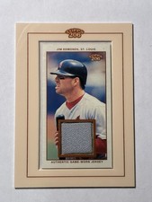 2002 Topps 206 - Jim Edmonds #TR-JE Framed Relics (Series 3)