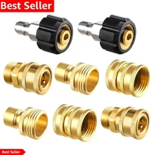 Complete 8-Piece Pressure Washer Connection Set – Easy Install & Disconnect