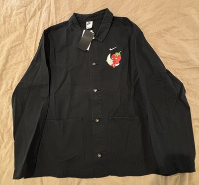 Size L - Nike Kaws Sky High Farm NRG Chore Coat Black