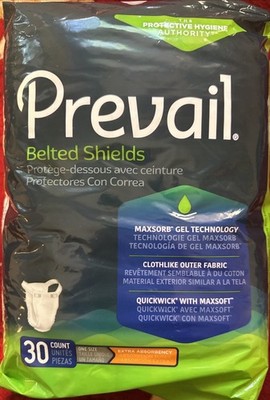 Prevail Incontinence Belted Undergarment Extra 30 Ct