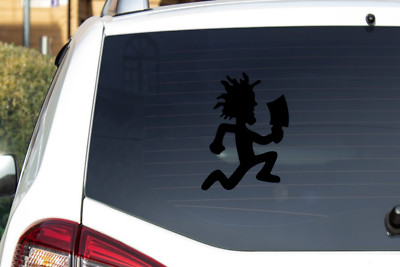 Juggalo Hatchet-Man CNC cut Decal Vinyl Sticker -Pic from multi colors! O651