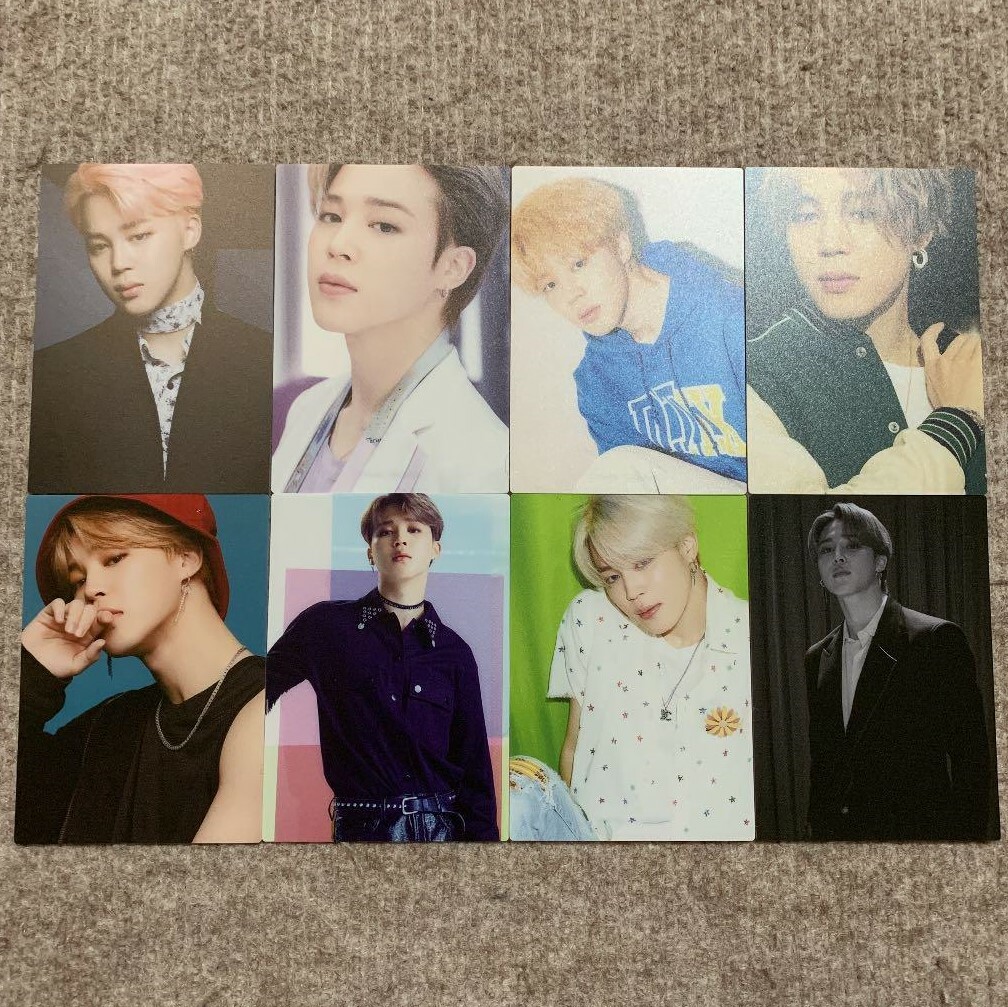 BTS Bangtan JIMIN THE BEST official clear photocard photo card pc