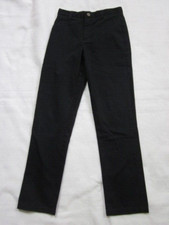 FRENCH TOAST BLACK BOYS TWILL UNIFORM PANTS SZ 14 EUC
