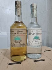 2x Casamigos Tequila Blanco + Anejo 700ml 100% Agave NEW!