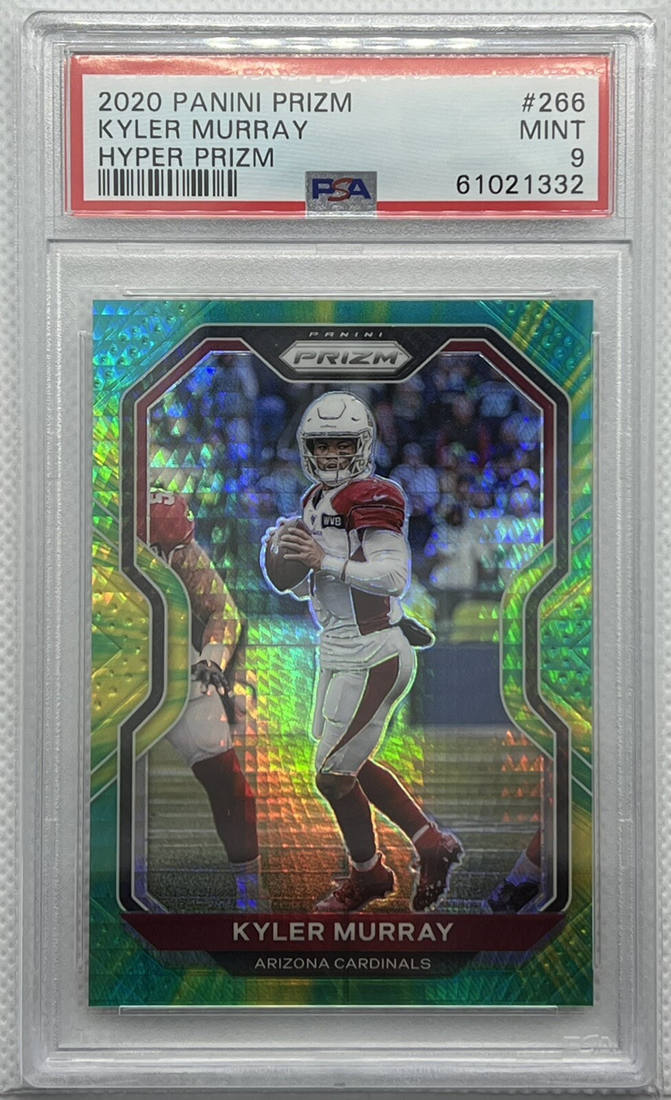 2020 Panini Prizm Hyper Prizm Kyler Murray #266 /175 PSA 9 MINT