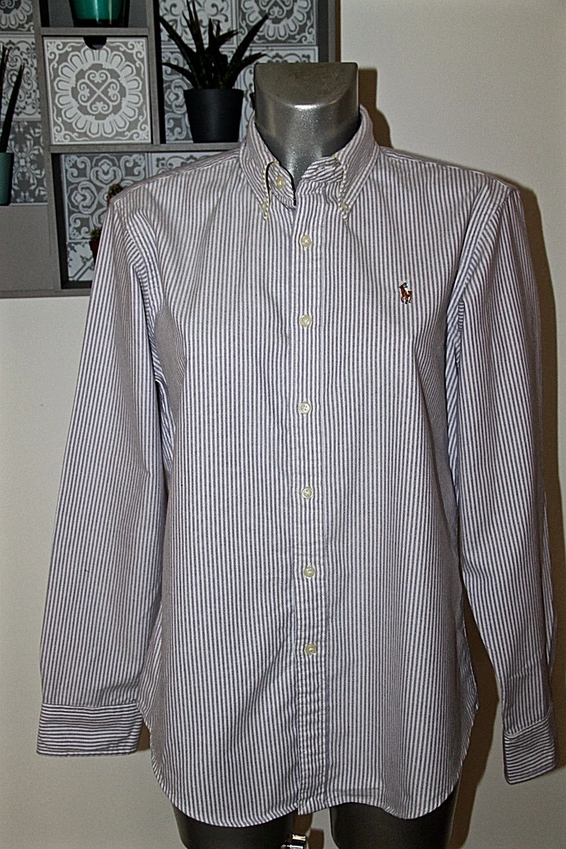 Chemise rayée online femme ralph lauren