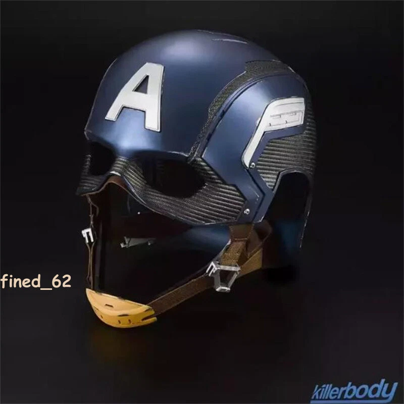Original 1:1 Killerbody Captain America Helmet Wearable Mask Halloween Cosplay - Image 4 of 4