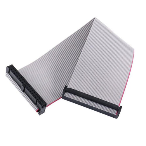 2.54mm Pitch IDC 6/8/10/12/14-64 Pin Flat Ribbon Cable Connector 10CM-5M Length - Picture 3 of 21