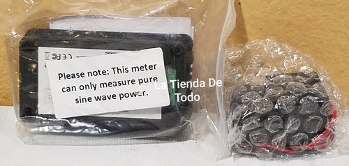  DIGITAL CURRENT VOLTAGE MULTIMETER DISPLAY 100A SPLIT CORE FITS CRS-022B READ - Picture 1 of 4