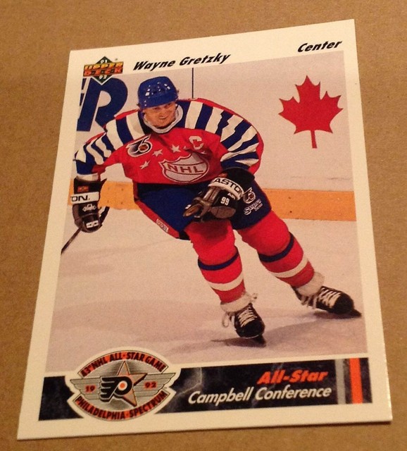 WAYNE GRETZKY 199192 UPPER DECK ALLSTAR Card 621 NMMT eBay
