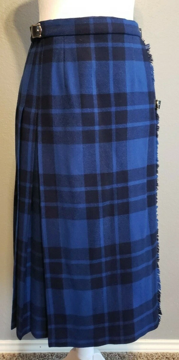 Navy blue 2025 kilt skirt