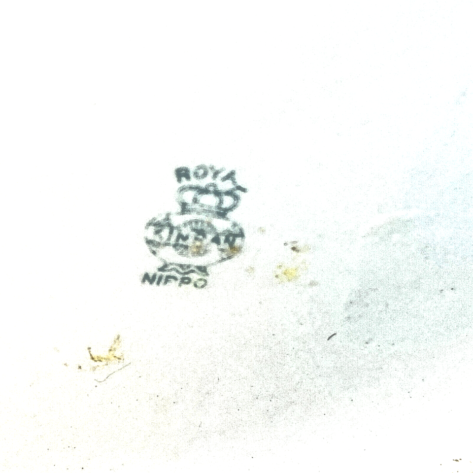 RK12 Royal Kinran Nippon Teapot Vintage Black Gold Background Pink Yellow Rose eBay