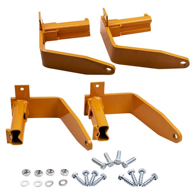 4 Universal Stake Pocket RV Camper Tie Downs for Fullsize Pickups for