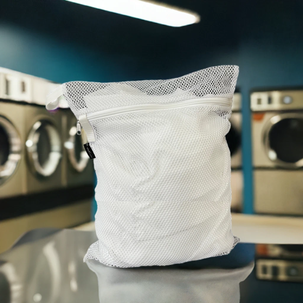 Laundry Bag - Industrial Mesh -  560mm x 780mm - White - Australian Made - Picture 1 of 4