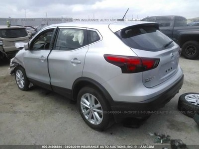 2017 2019 Nissan Rogue Sport Rear Hatch Trunk Lid Tailgate Silver