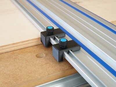 Kreg Guide Rail Drop Stops - Pair of 2 for Kreg Track Saw Guide Rails